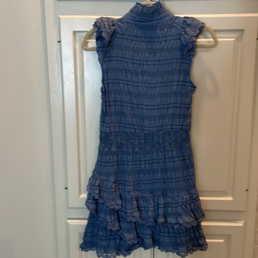 The Shirt by Rochelle Bergreens chambray dress- size S - Picture 2 of 3
